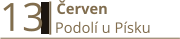 13   Červen Podolí u Písku